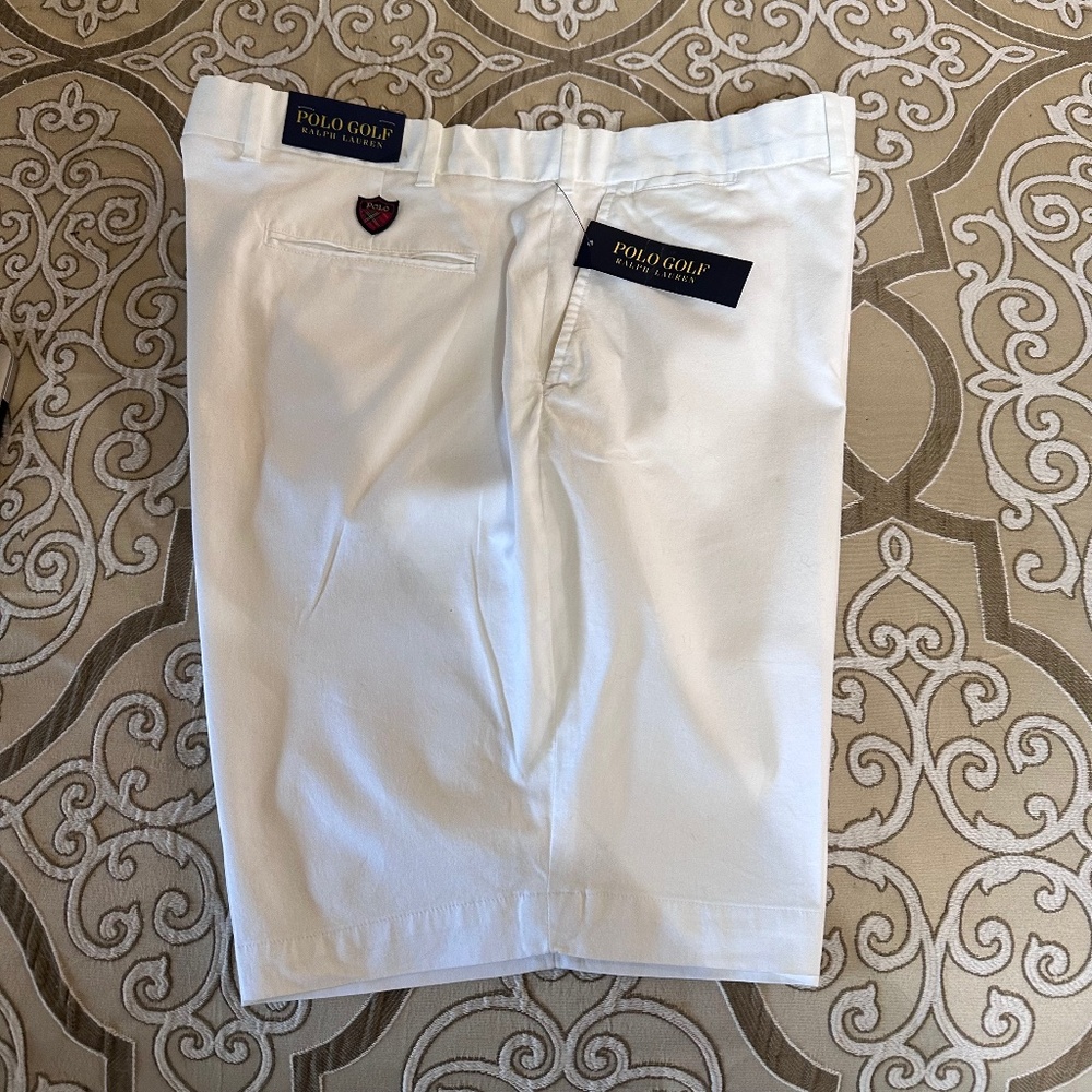 Polo Golf Ralph Lauren Men's White Shorts Size 40